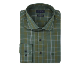 Camisa Manga Longa Xadrez Grande Custom 587942